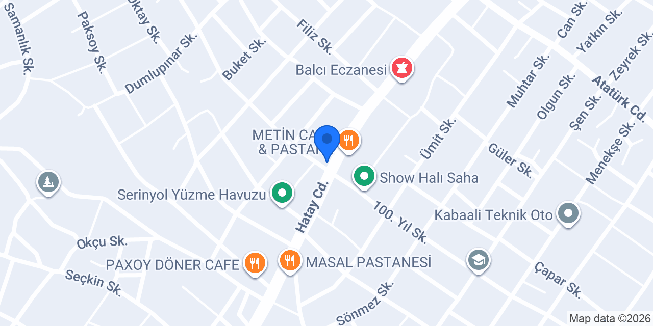 Serinyol Çiçekçi konumu