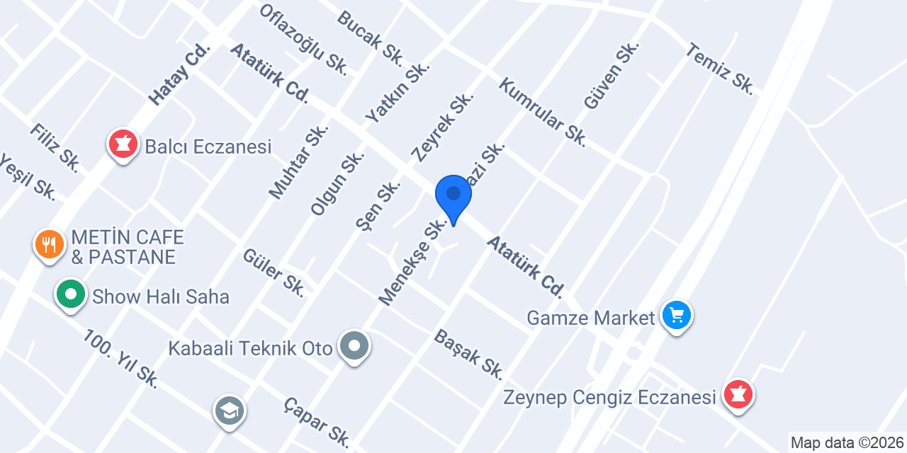 Murat Ustanın Yeri konumu