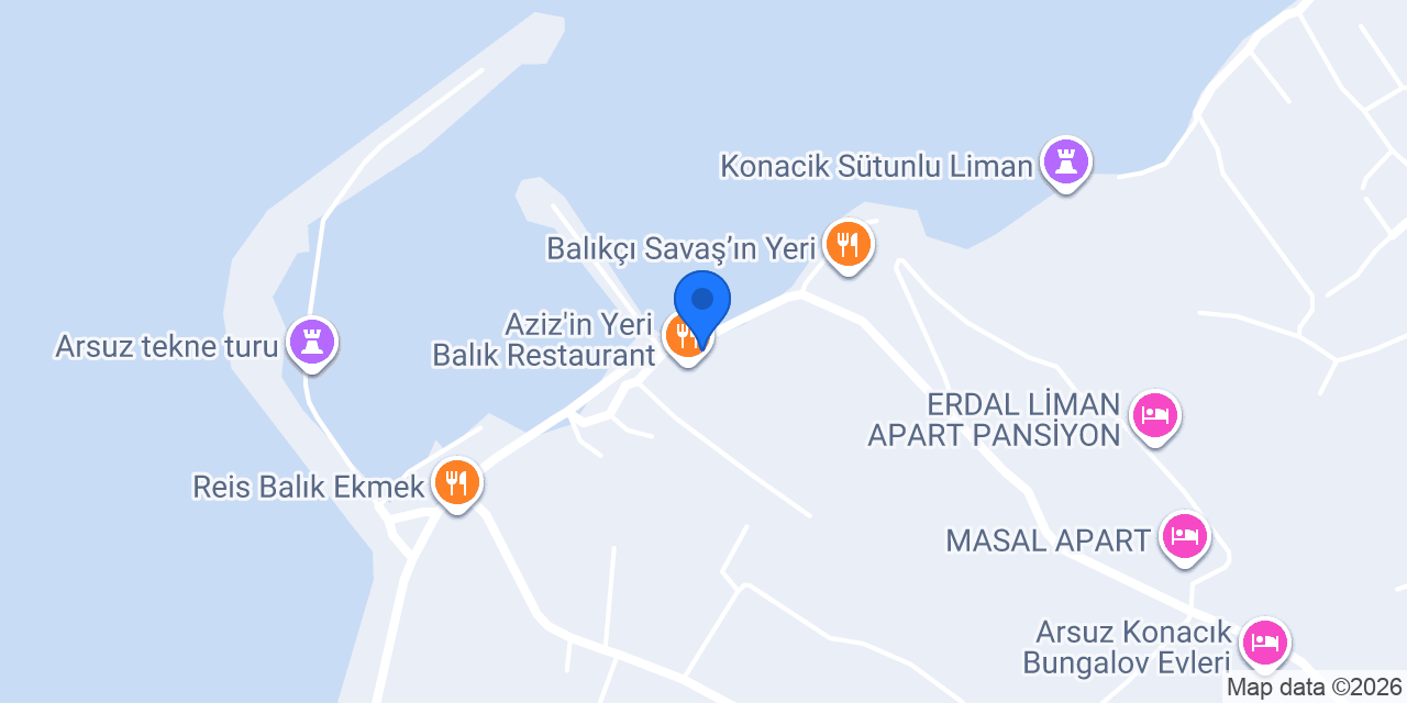 Arsuz Grand Bungalov Evleri konumu