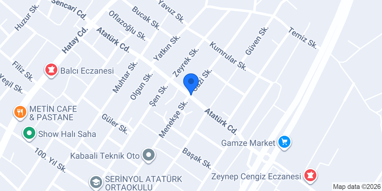 SERAL ELEKTRONİK SERİNYOL konumu