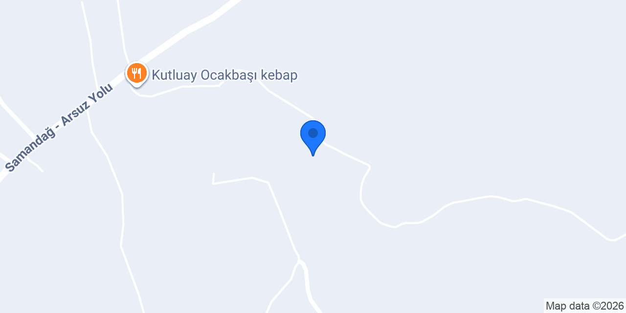 Arsuz Koza Bungalov konumu