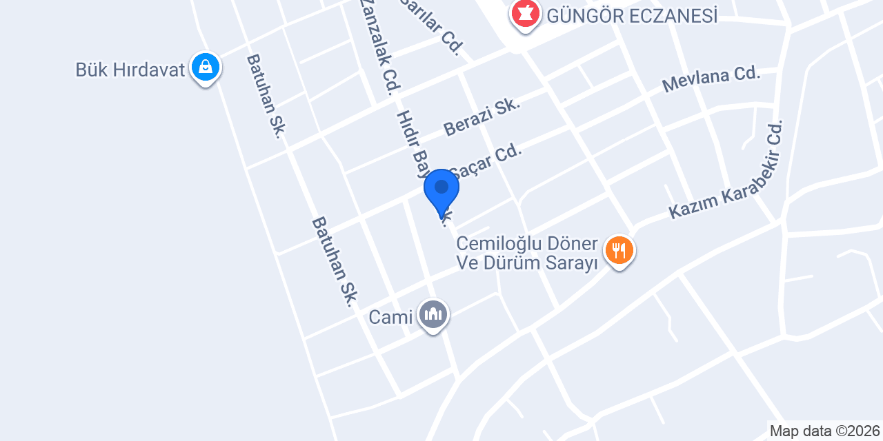 Uçar Market konumu