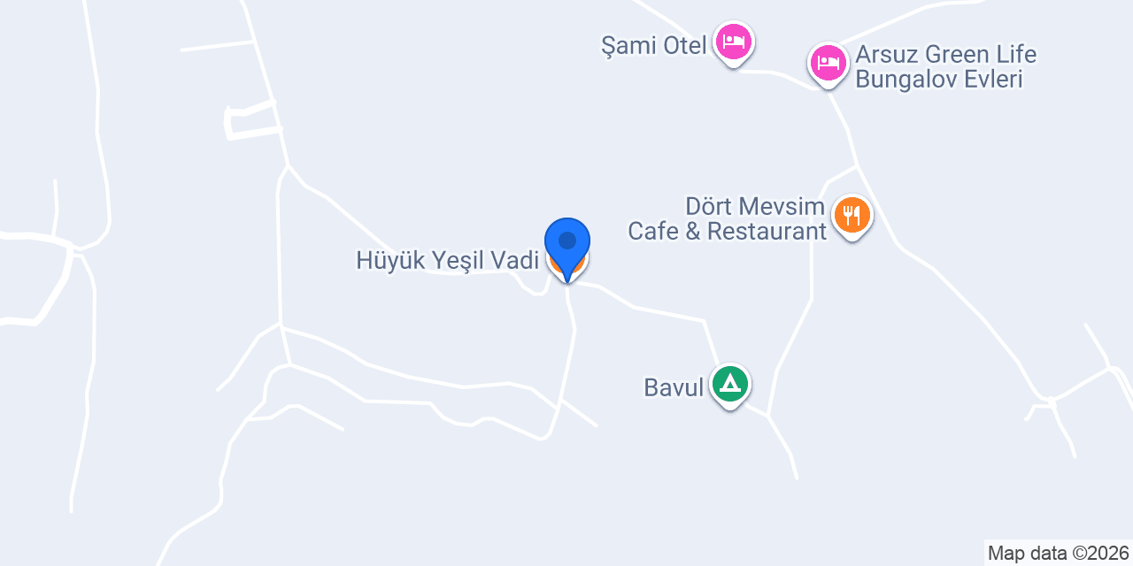 Hüyük Yeşil Vadi konumu