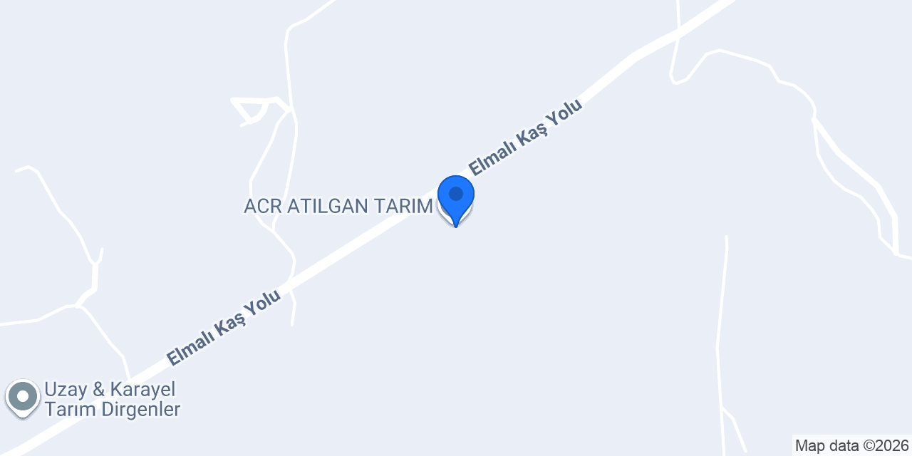 ACR ATILGAN TARIM konumu
