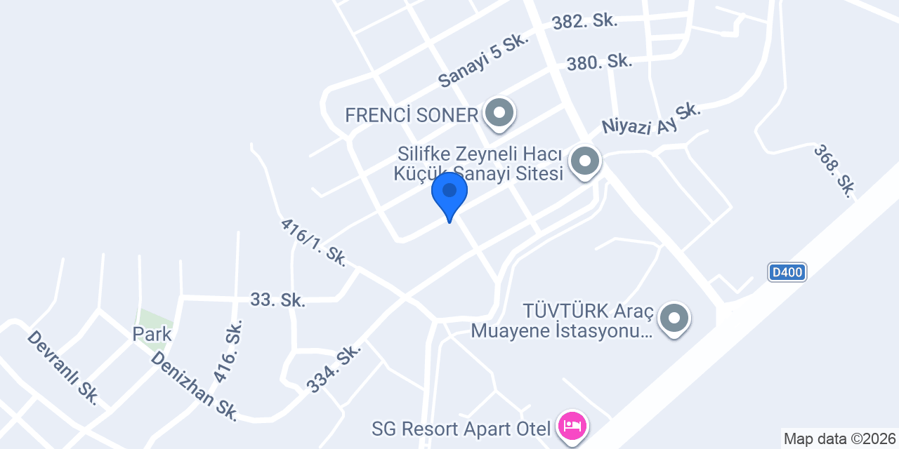 PETLAS-Kaçar Otomotiv konumu
