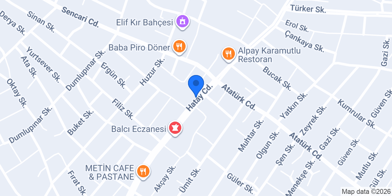 Prizma rent A car konumu