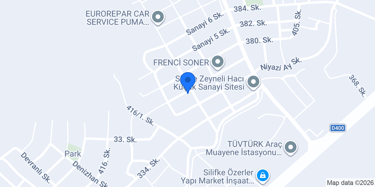 ENKA HİDROLİK konumu