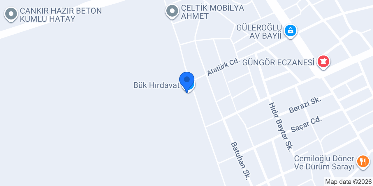 Bük Hırdavat konumu