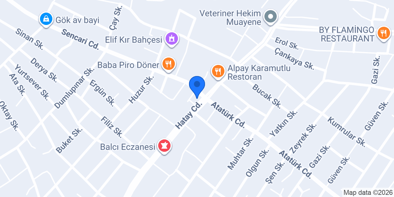 Aydın Gıda Pazarı konumu