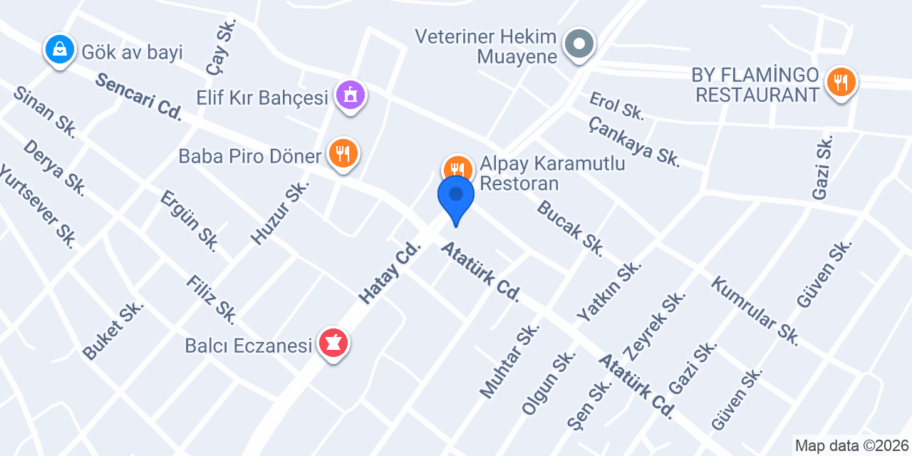Özdemirler Kasabı konumu