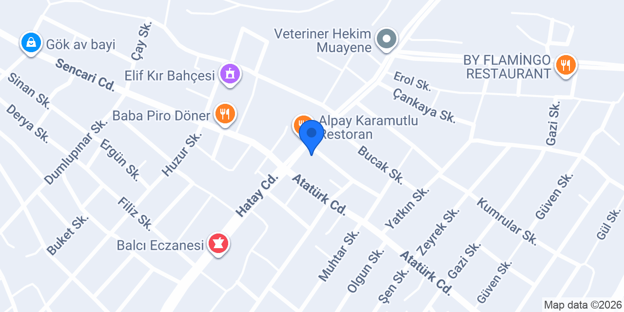 Aygaz Tüp Bayisi konumu