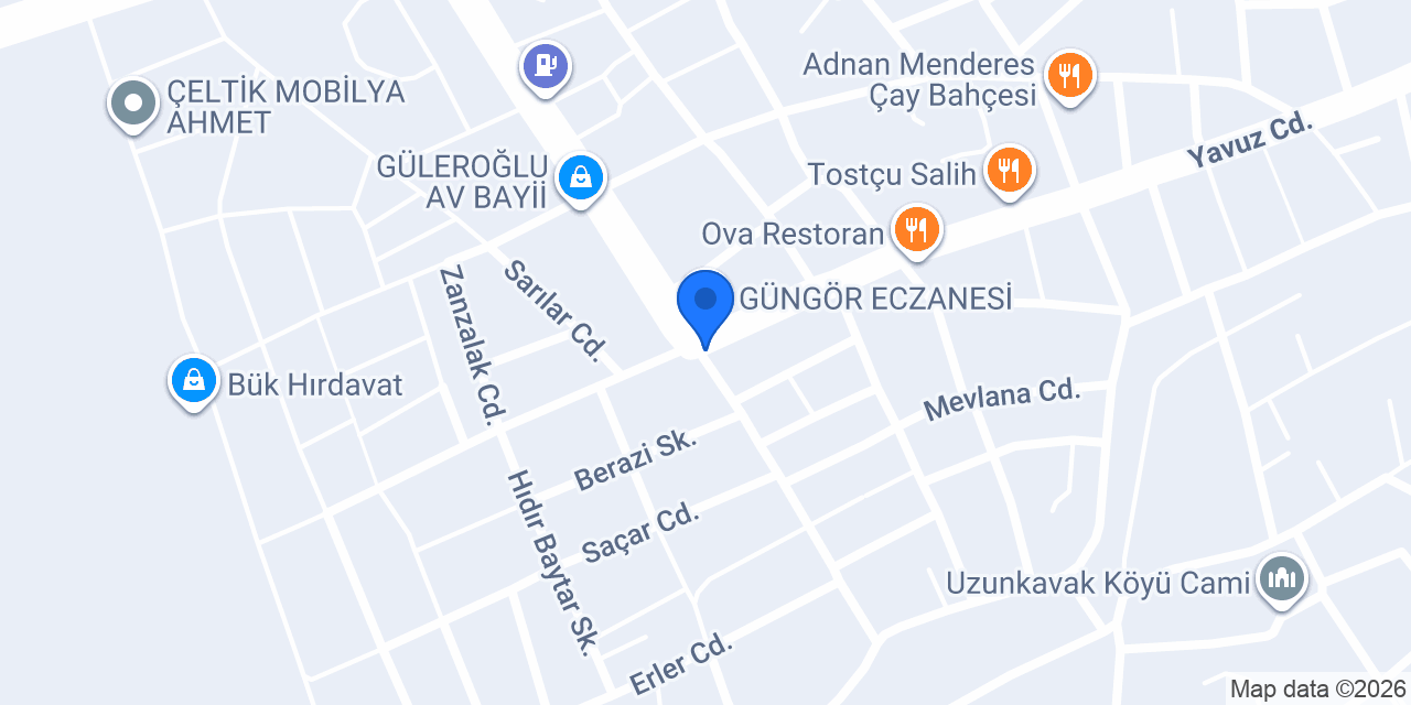 Kumlu Eczanesi konumu