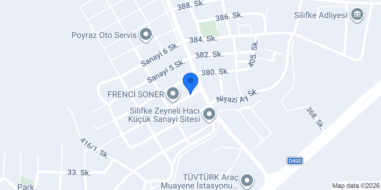 ESER OTO CAM konumu