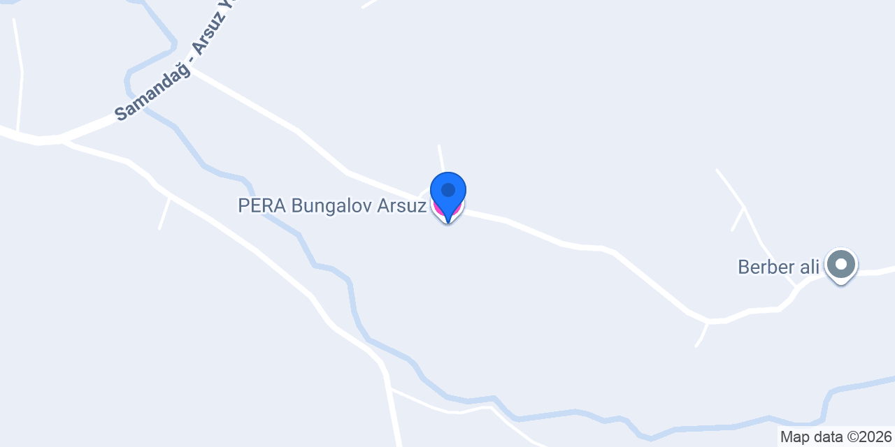 PERA Bungalov Arsuz konumu