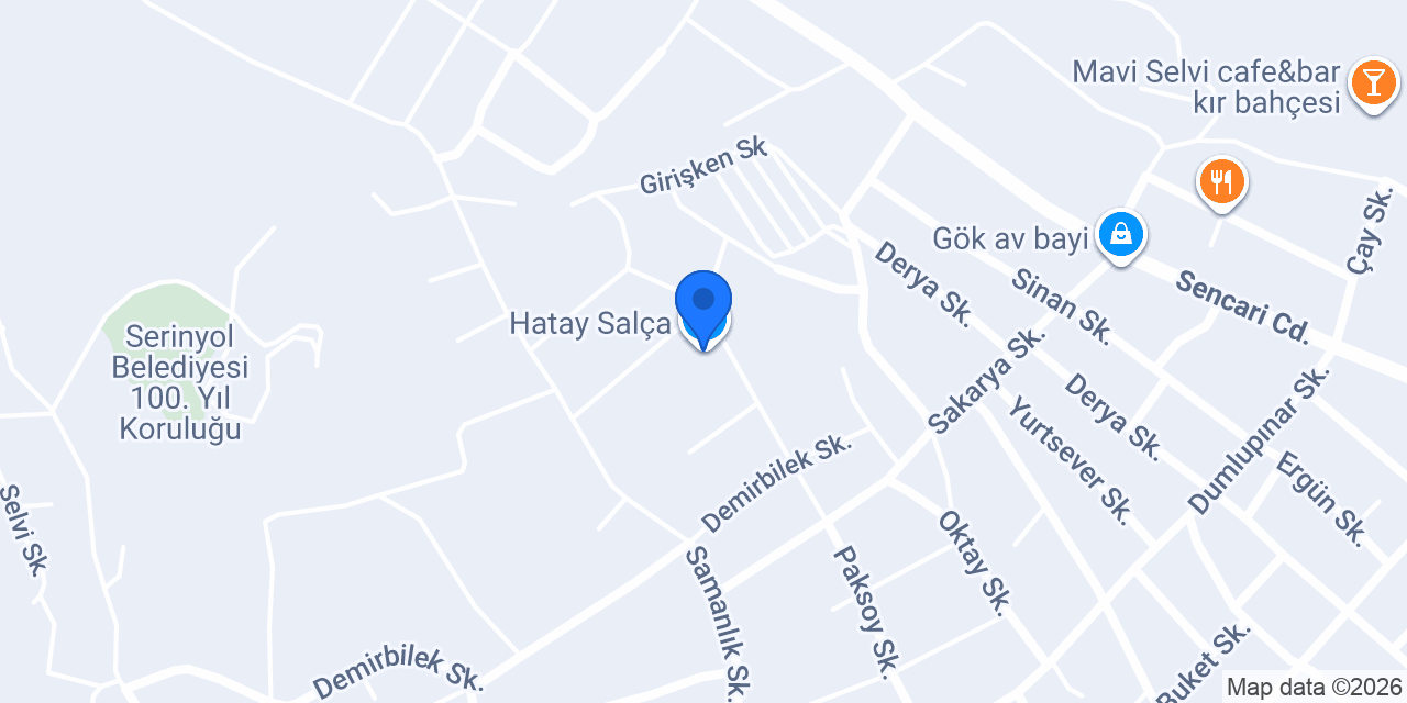 Hatay Salça konumu