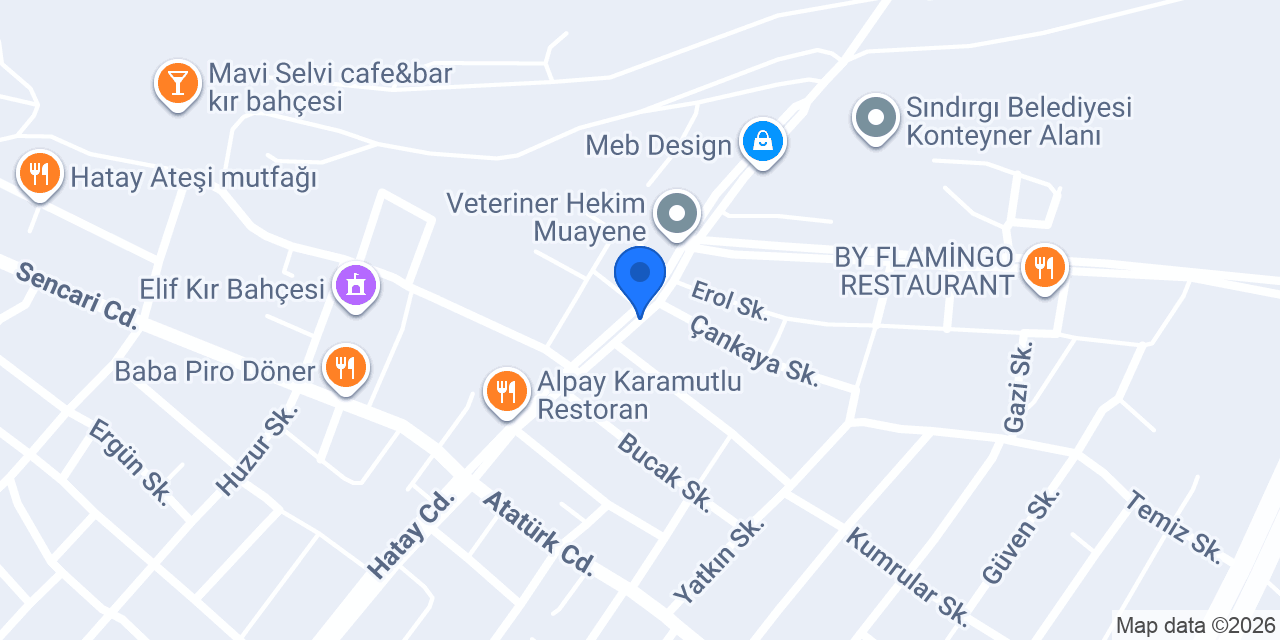 Günenç Kalite Mobilya - Modern Mobilya Hatay konumu