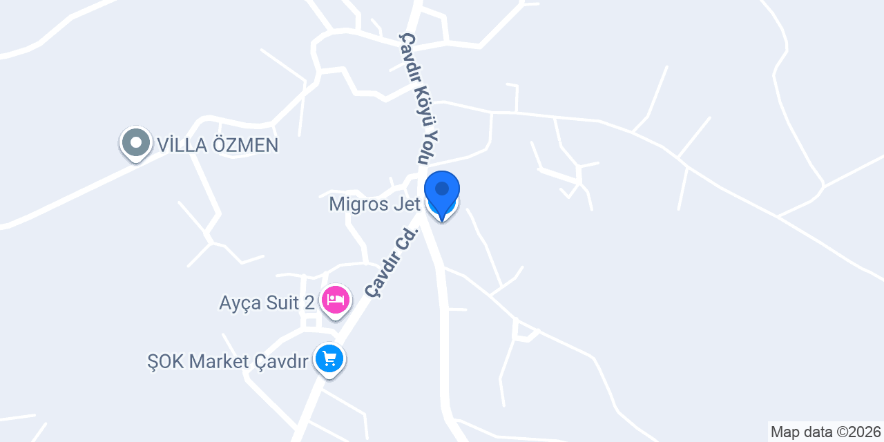 Migros Jet konumu