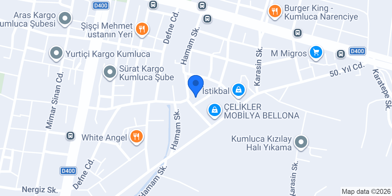 Naturel Kasap konumu