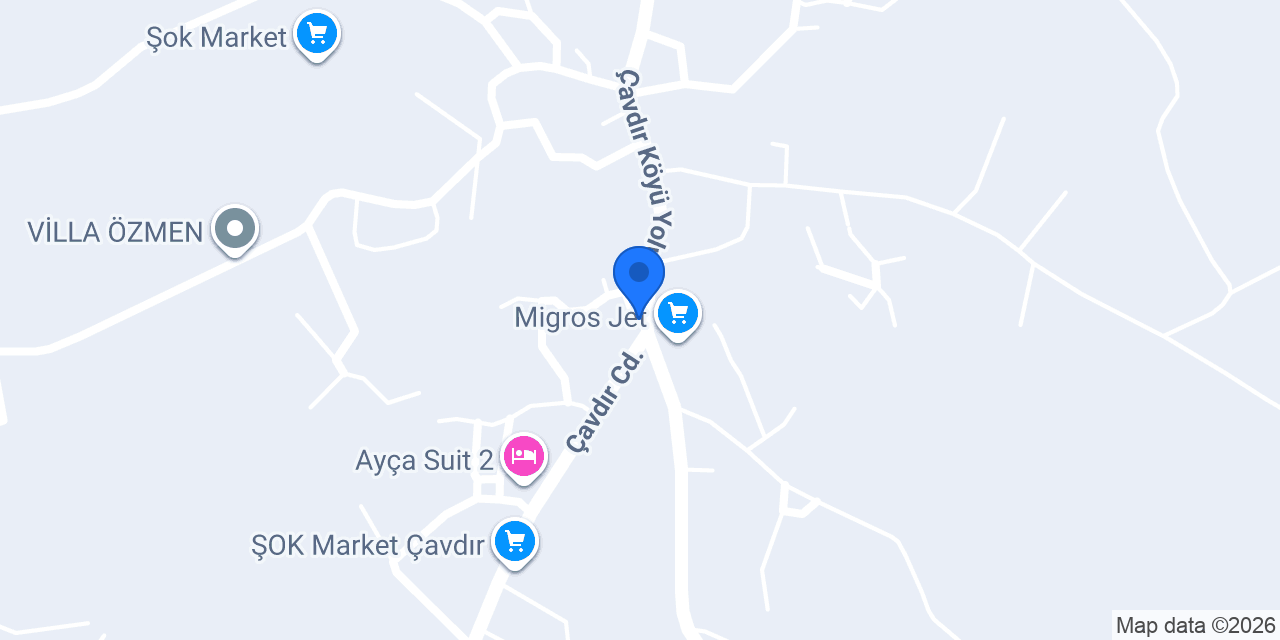 Nergiz Market konumu