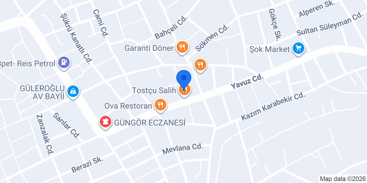 Jet Turizm konumu