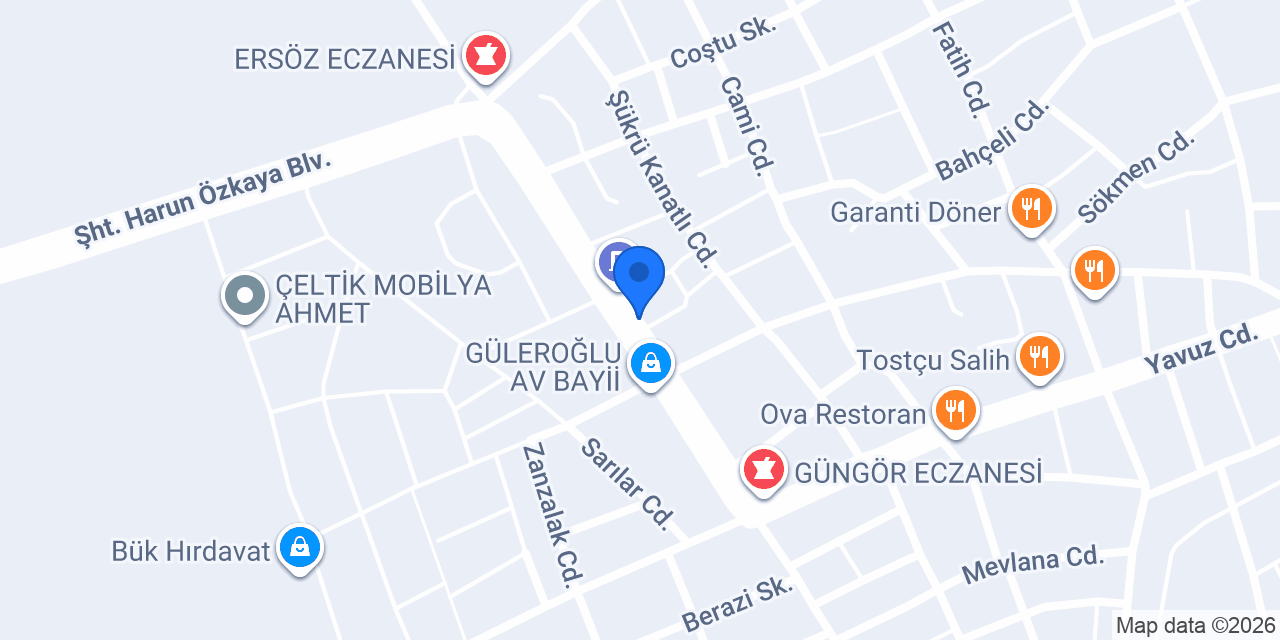 Sürerler Çıçır Fabr. konumu