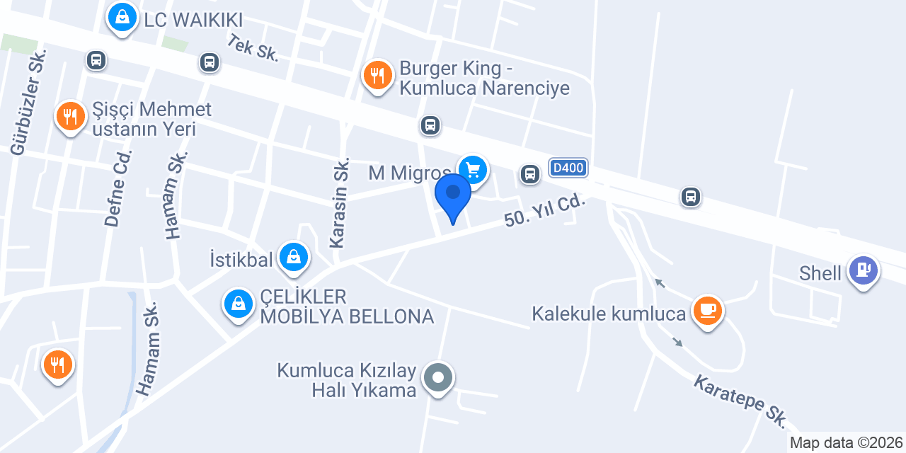 Hoyrazlı Ticaret konumu