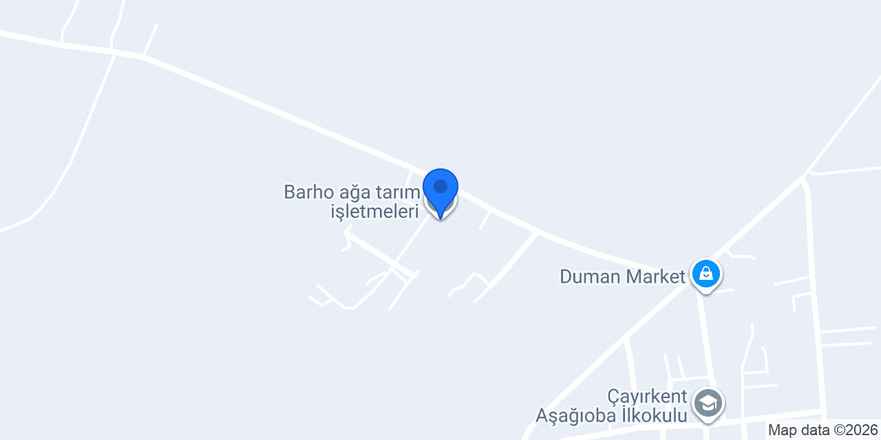 Barho ağa tarım işletmeleri konumu