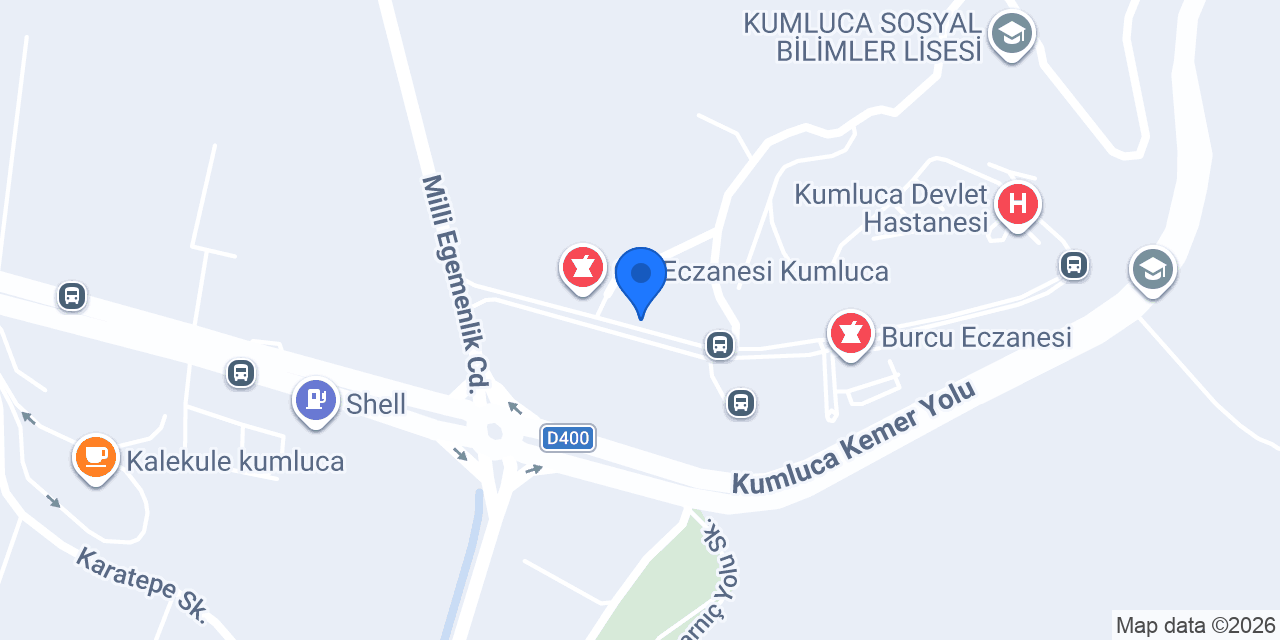 Kurşunlu Eczanesi konumu