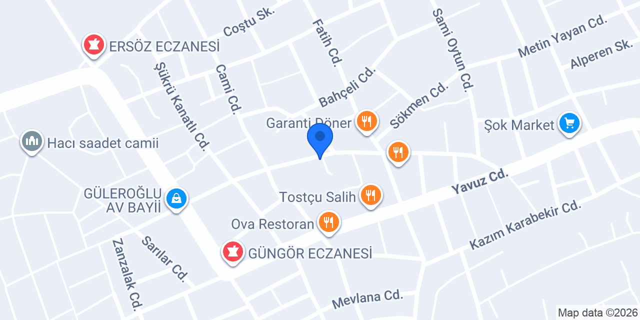 Sarılar Ticaret konumu