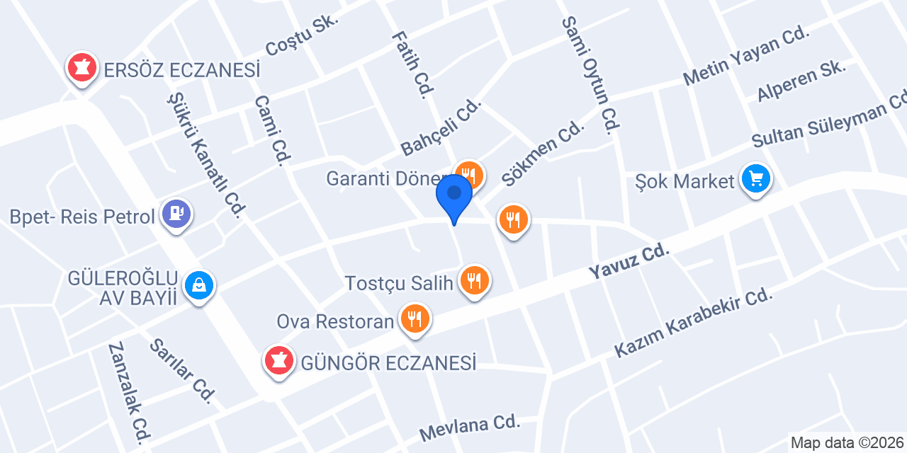 Kumlu Nene Hatun Anaokulu konumu
