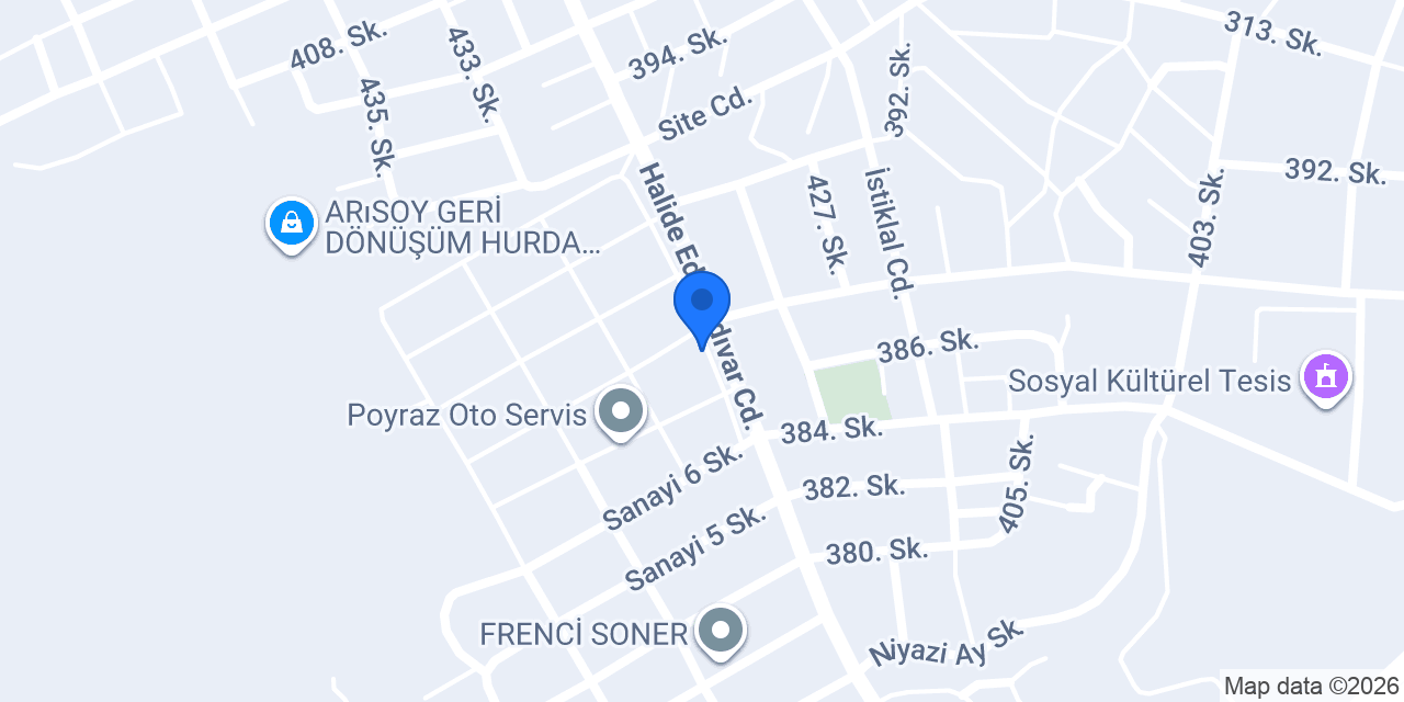 CAN UĞUZ MEKANİK SERVİS konumu