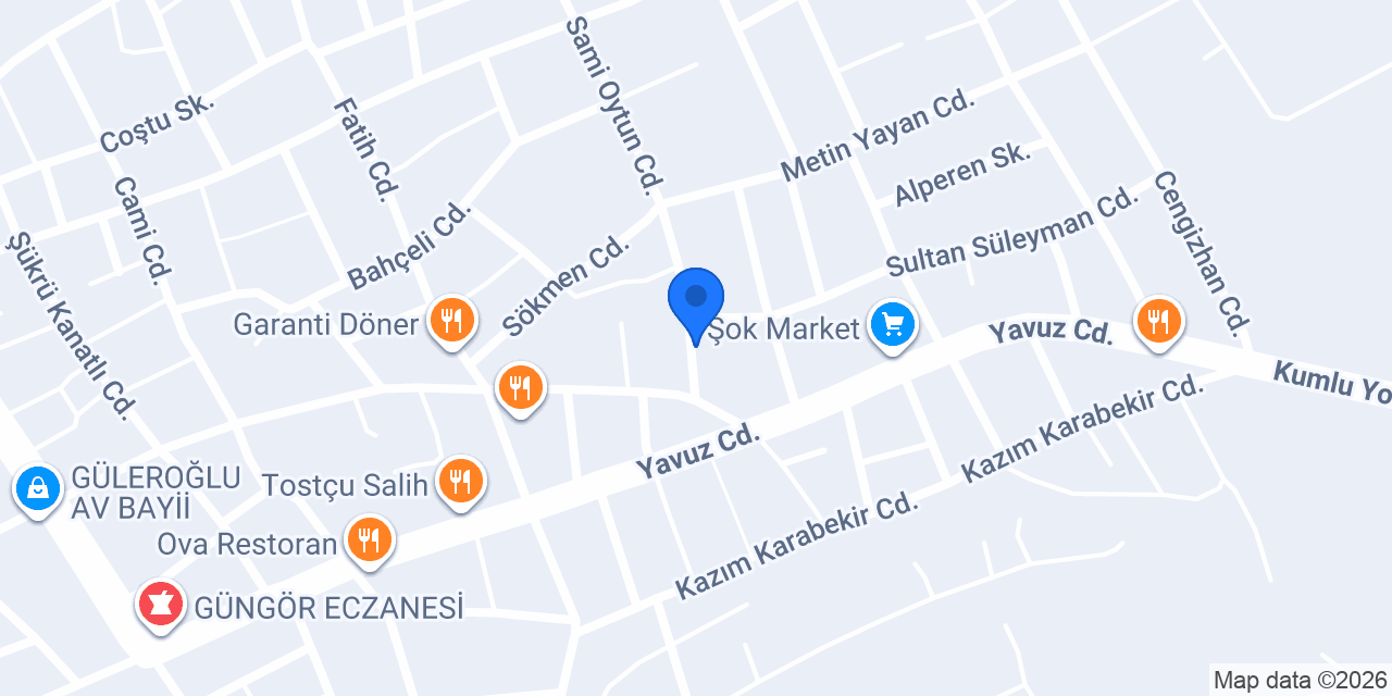 Fırat Veteriner Kliniği konumu