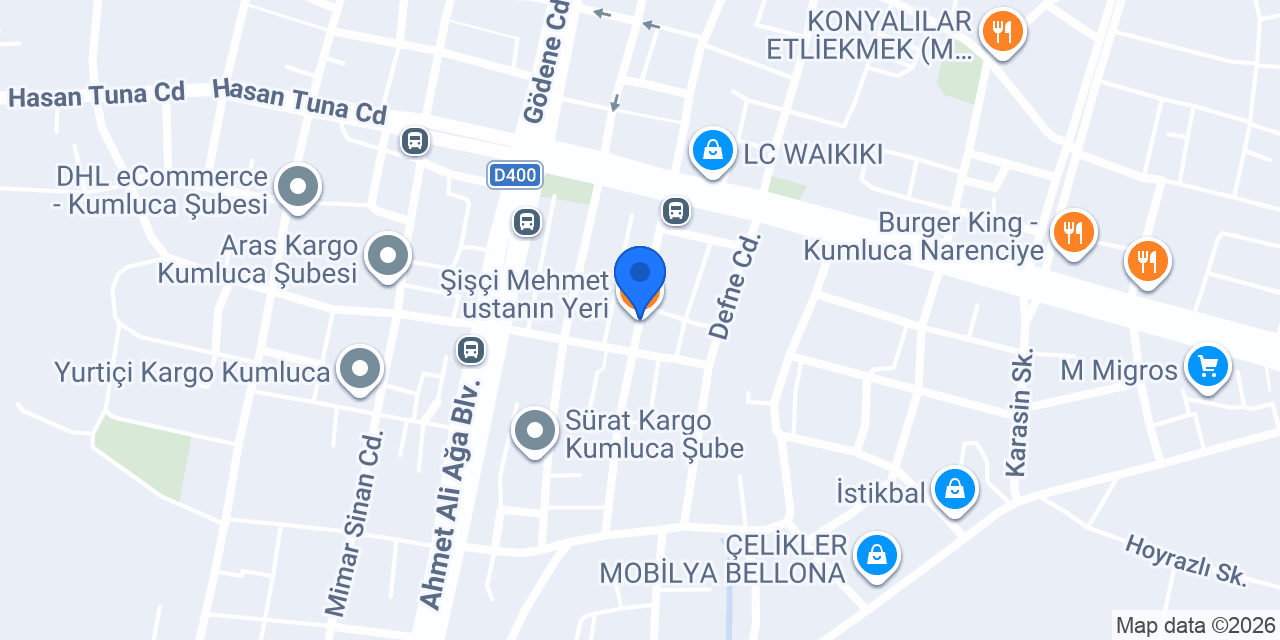 Şişçi Mehmet ustanın Yeri konumu