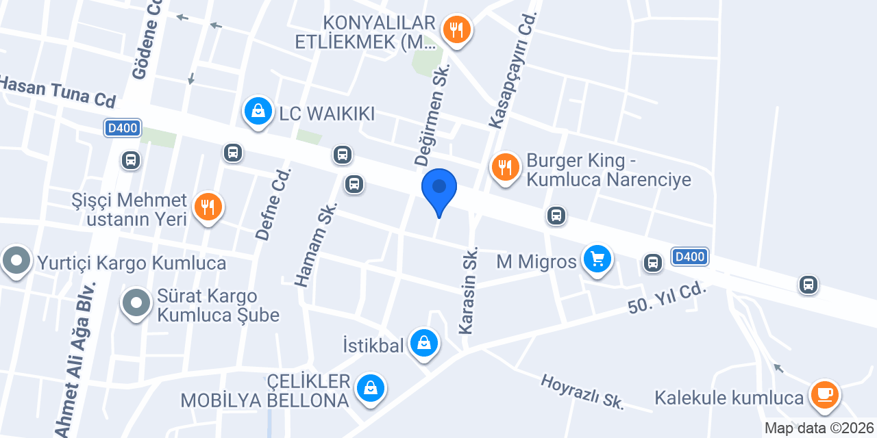 ORHAN BÜRO MOBİLYALARI konumu