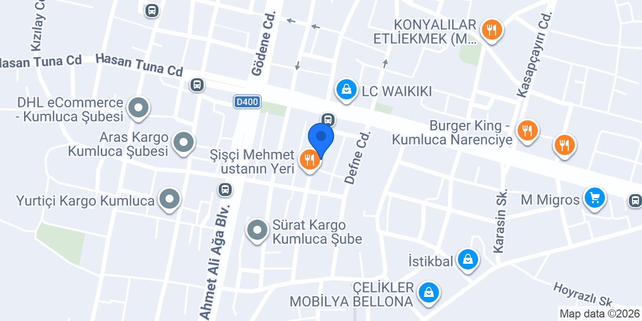 Aycan Av Bayi konumu