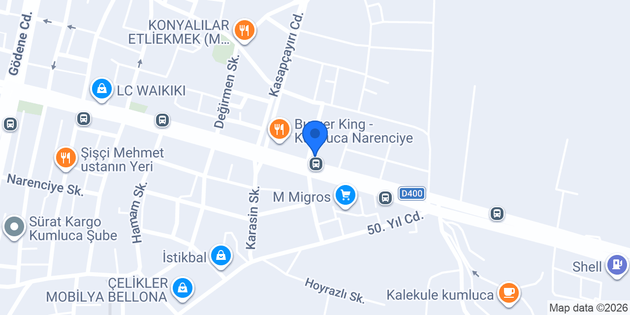 Avcıoğlu Labratuvar konumu