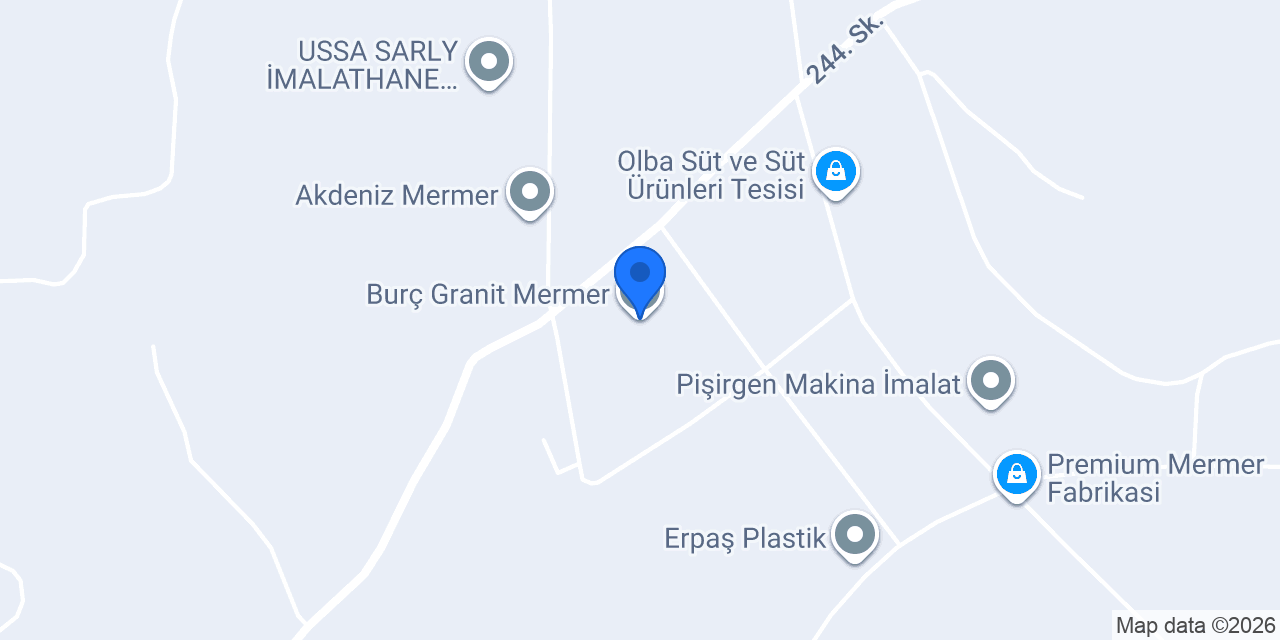 Burç Granit Mermer konumu