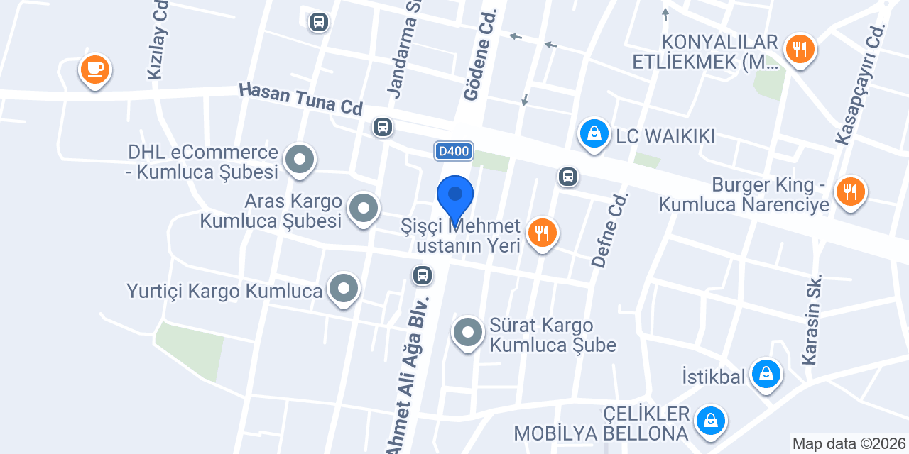 Çiğ Köfteci Erdal Usta konumu