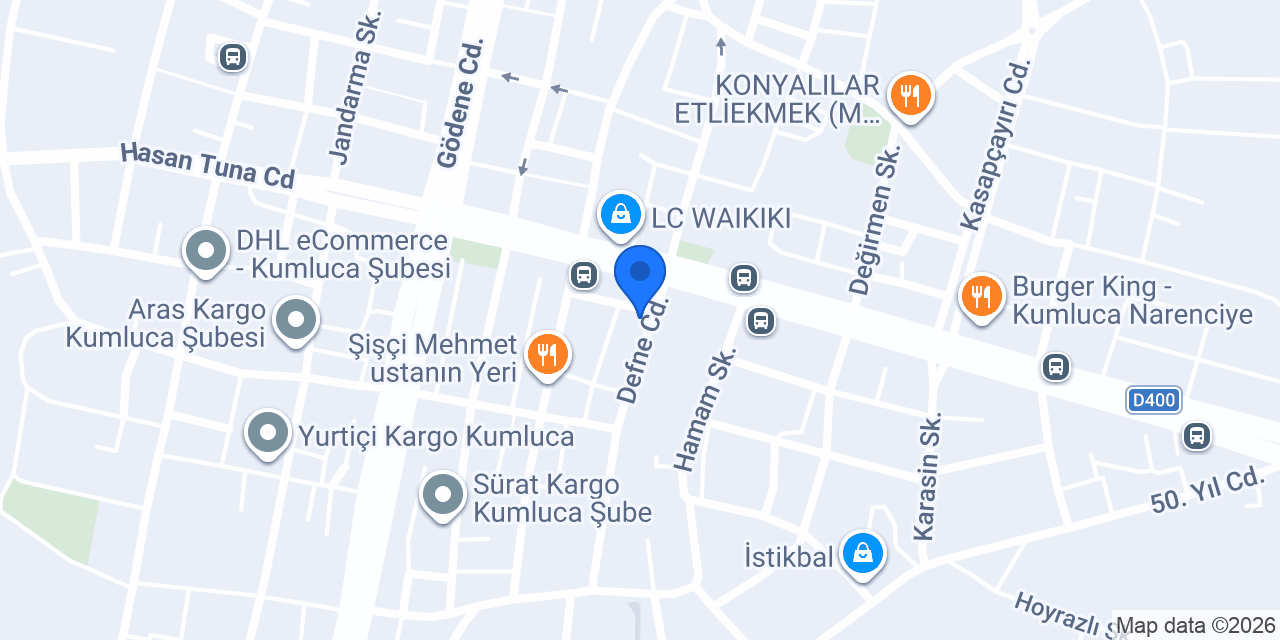 Koç-vet Veteriner Kliniği konumu