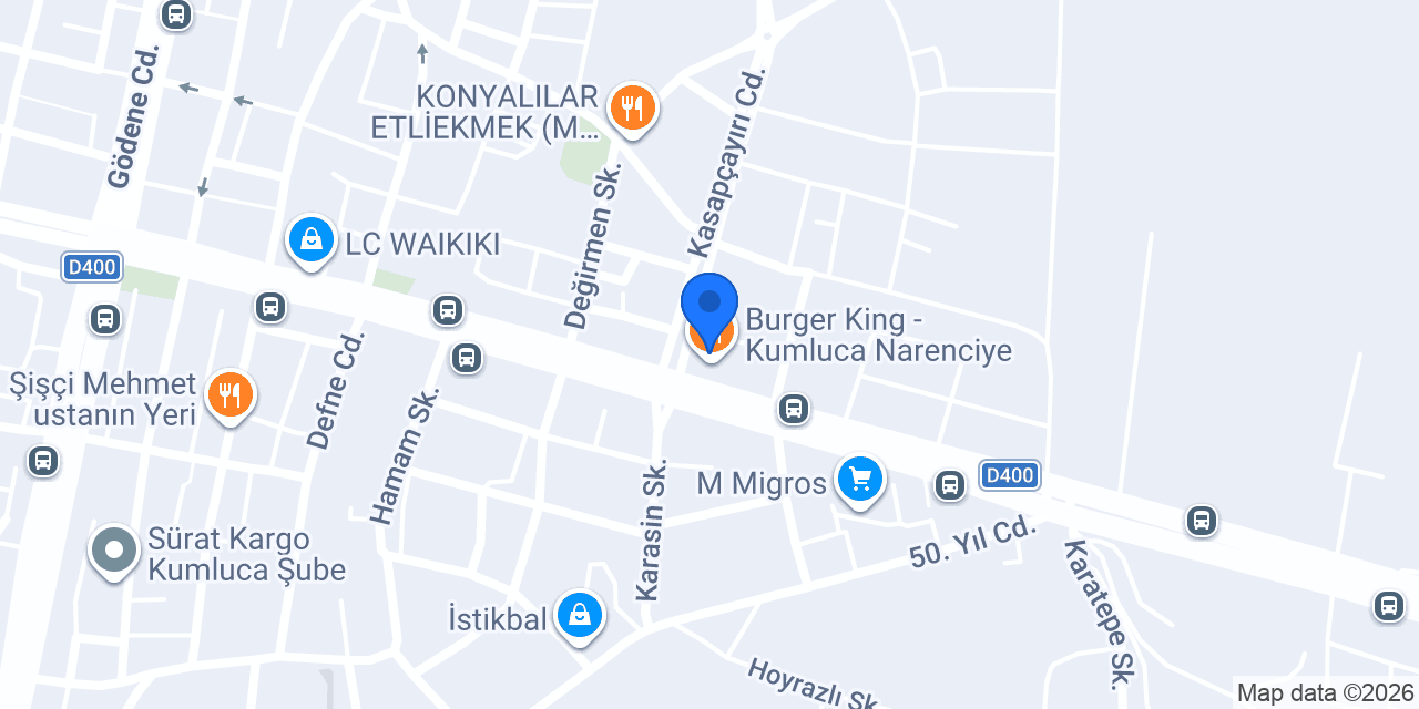 Estalia Pilates Stüdyo konumu