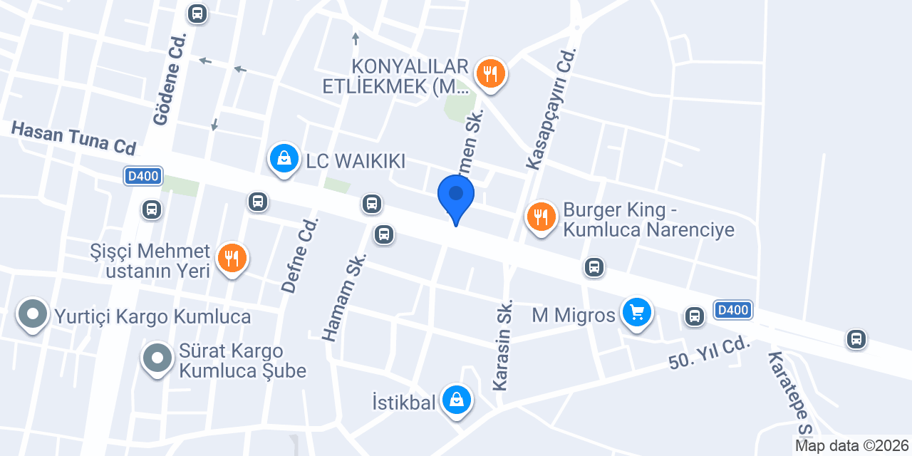 Yaşam Eczanesi konumu
