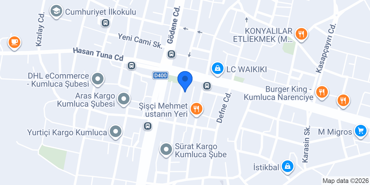 Akdeniz Kumluca Çiçek Kumluca konumu