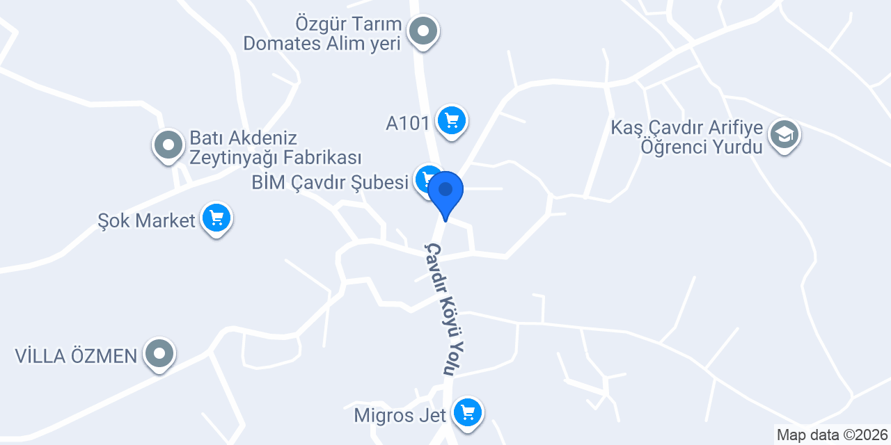 İnziva villaları konumu