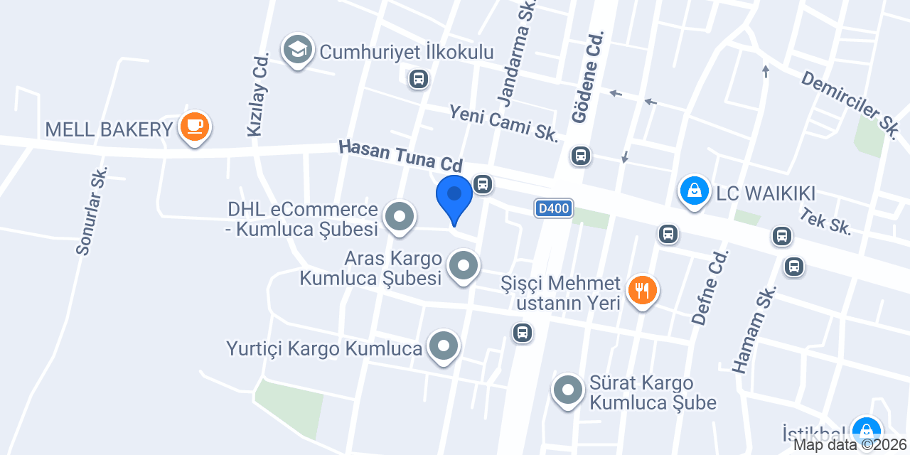 Ayten'in Dürüm Evi konumu