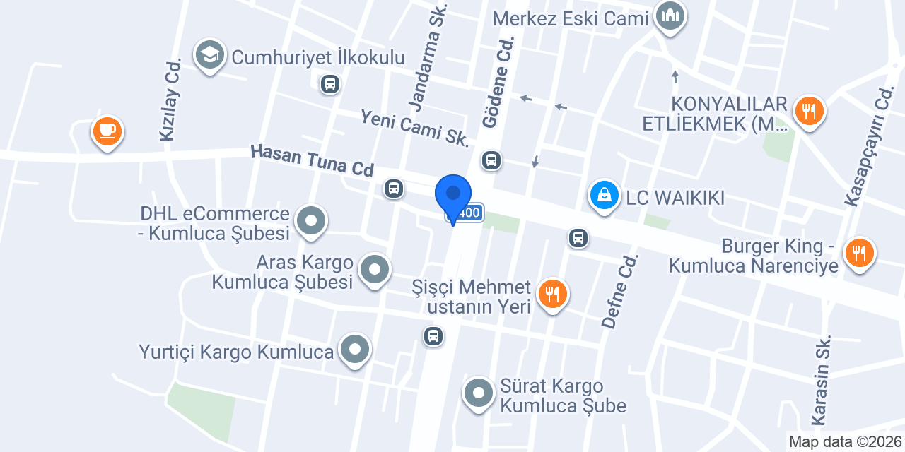 MELA ROSSA CAFE konumu