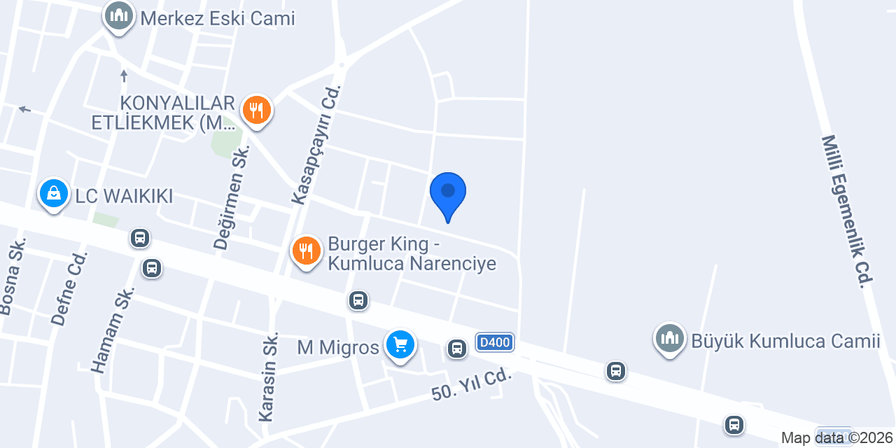 Petlink Veteriner Kliniği konumu