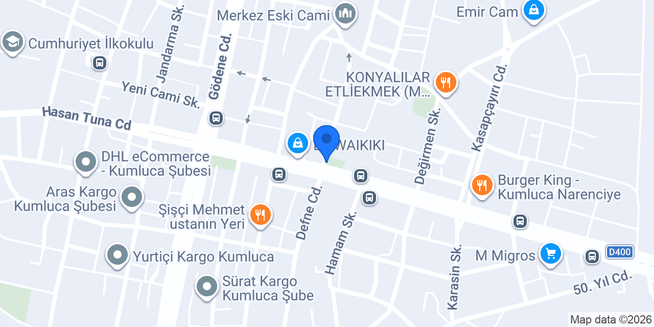 Çağdaş Optik konumu