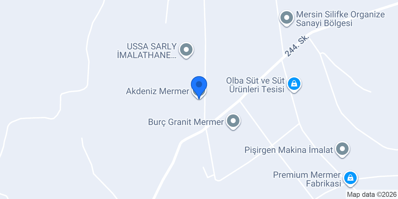 Akdeniz Mermer konumu