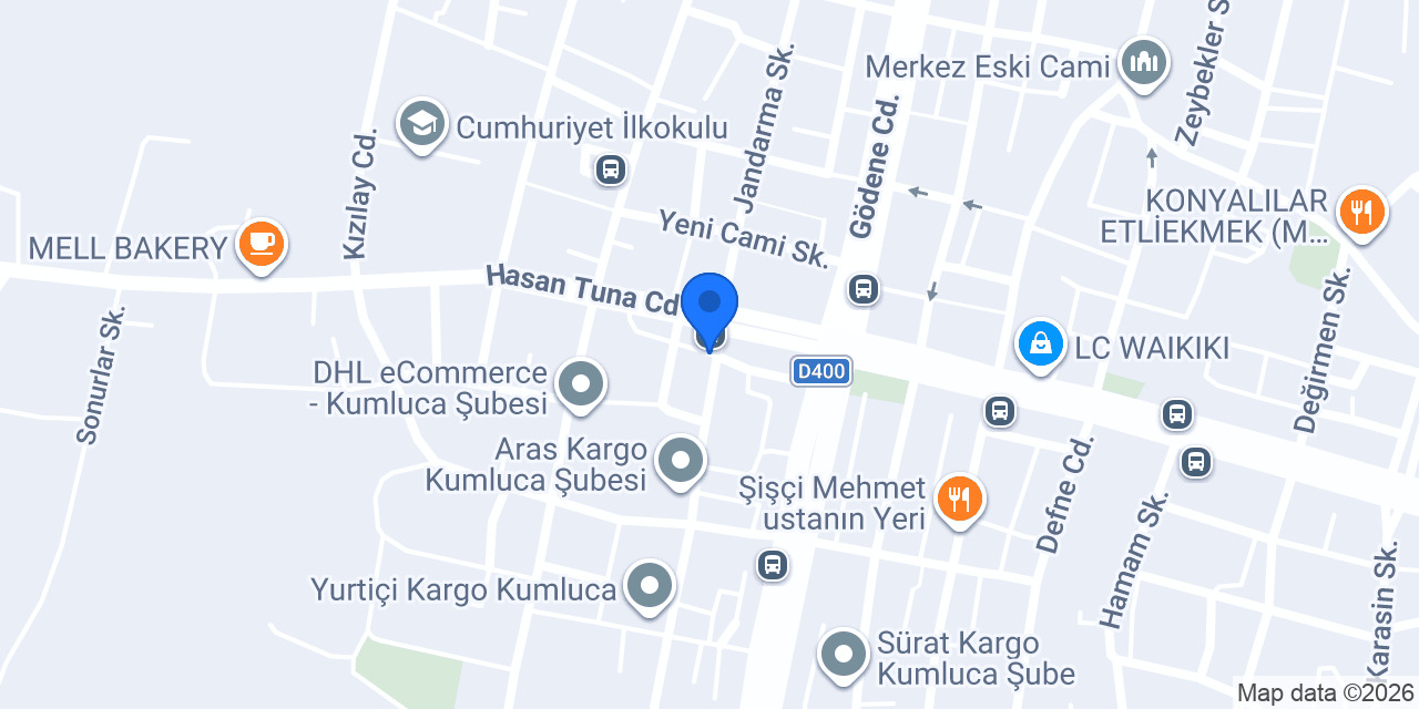 Akkaya Eczanesi konumu