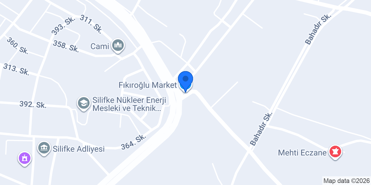 Fıkıroğlu Market konumu